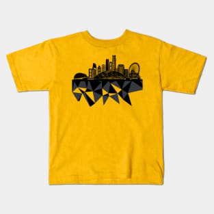 The Singapore Skyline Kids T-Shirt